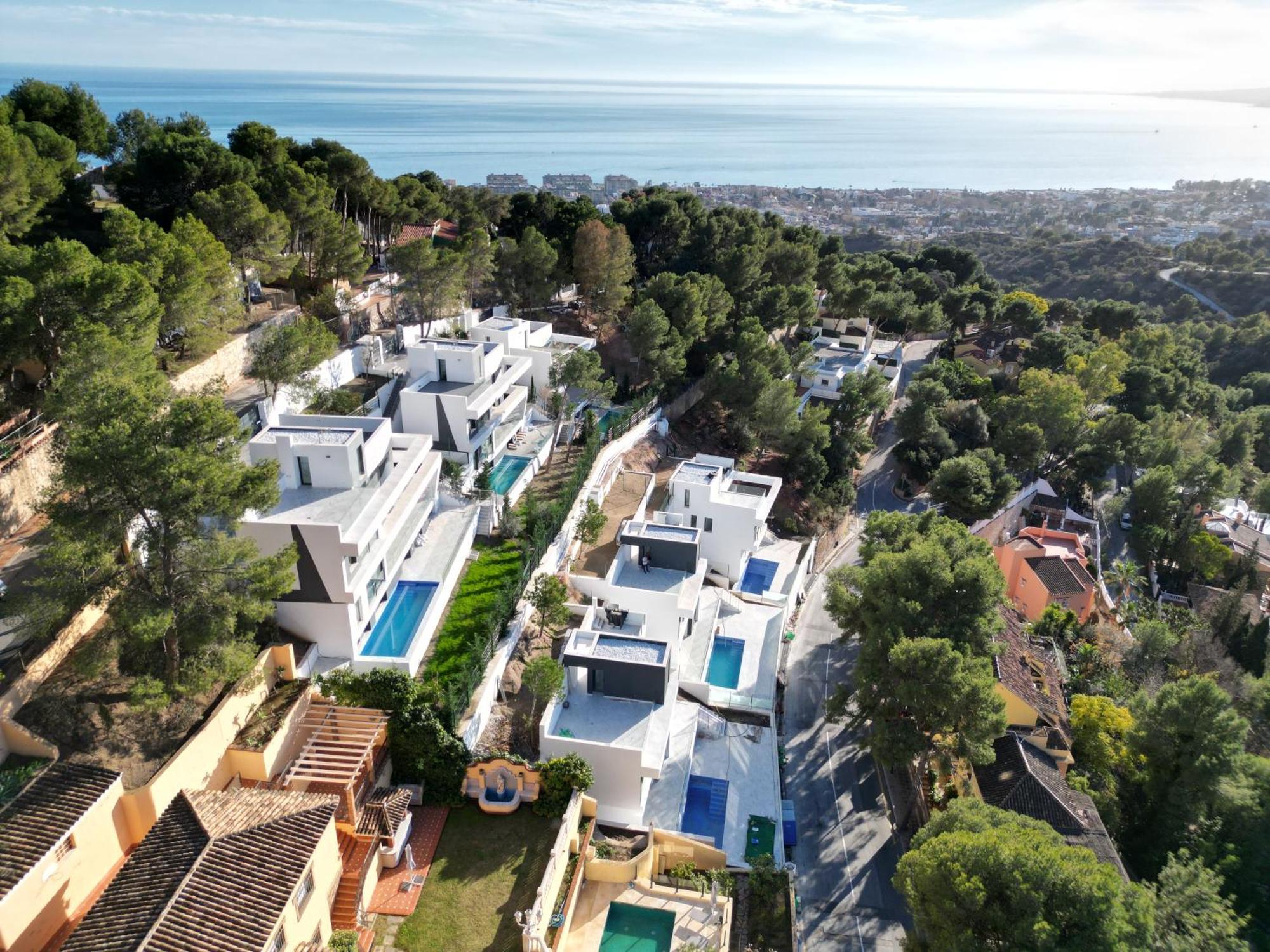 Villas Pinares De San Anton - Sea, City, Mountain, Views Malaga Exterior photo